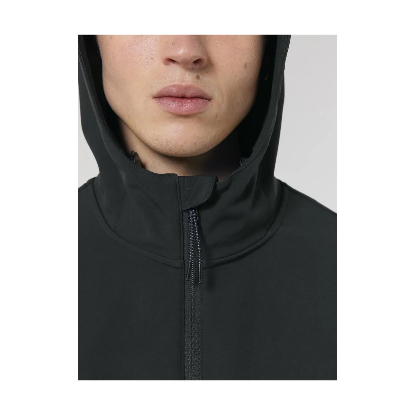 SOFTSHELL À CAPUCHE HOMME RM YACHTS CLASSIQUE BRODÉE CŒUR ET DOS