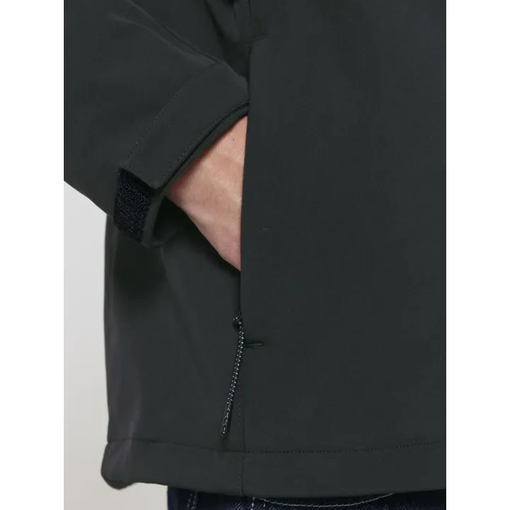 SOFTSHELL À CAPUCHE HOMME RM YACHTS CLASSIQUE BRODÉE CŒUR ET DOS