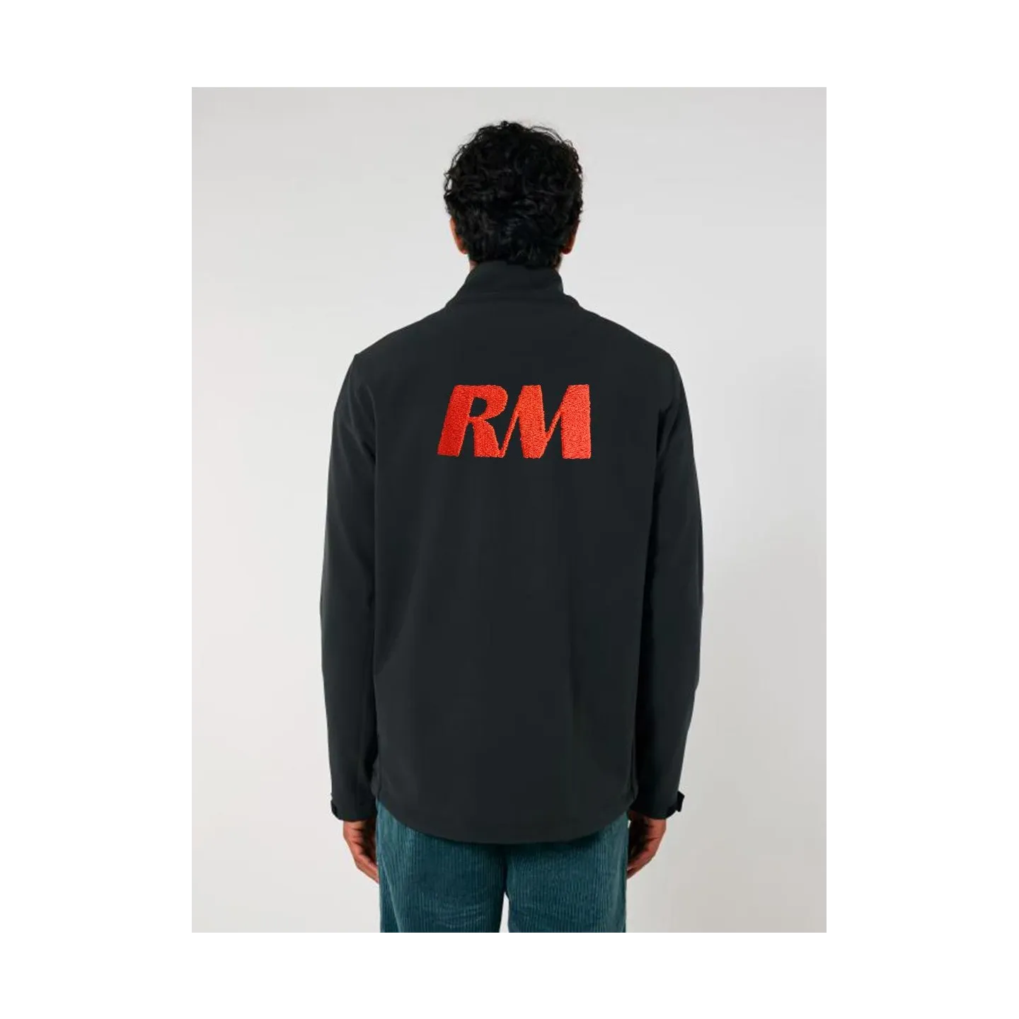 SOFTSHELL SANS CAPUCHE HOMME RM YACHTS CLASSIQUE BRODÉE CŒUR ET DOS 