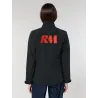 SOFTSHELL SANS CAPUCHE FEMME RM YACHTS CLASSIQUE BRODÉE CŒUR ET DOS