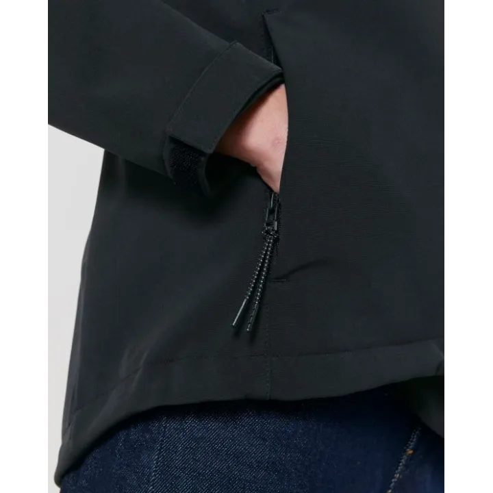 SOFTSHELL SANS CAPUCHE FEMME RM YACHTS CLASSIQUE BRODÉE CŒUR ET DOS