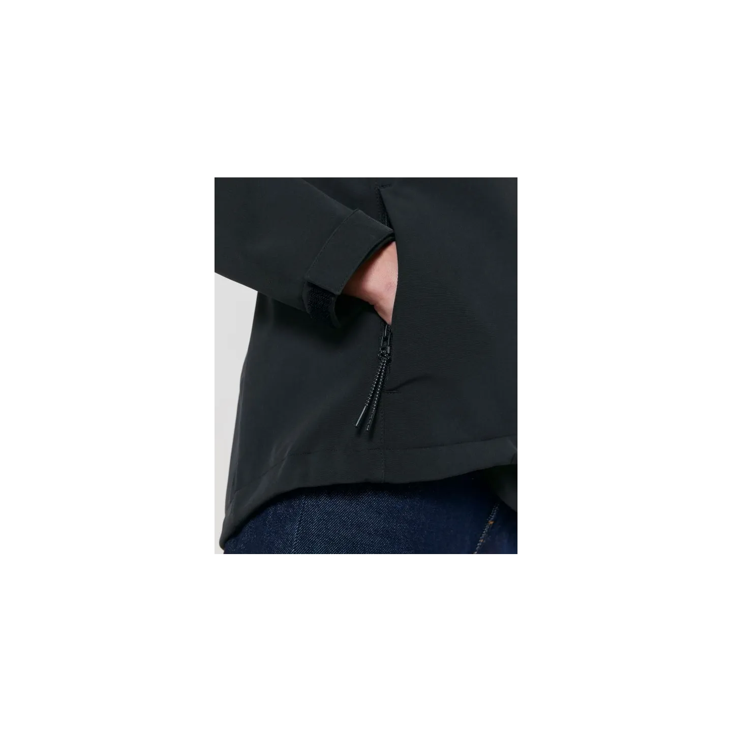 SOFTSHELL SANS CAPUCHE FEMME RM YACHTS CLASSIQUE BRODÉE CŒUR ET DOS