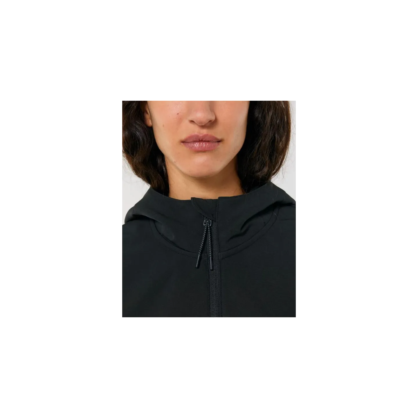 SOFTSHELL À CAPUCHE FEMME RM YACHTS CLASSIQUE BRODÉE CŒUR ET DOS
