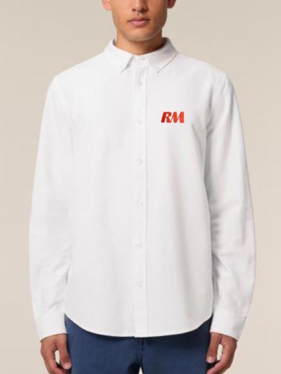 CHEMISE OXFORD HOMME RM YACHTS LOGO BRODÉE CŒUR
