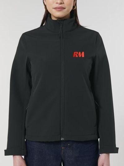 SOFTSHELL SANS CAPUCHE FEMME RM YACHTS CLASSIQUE BRODÉE CŒUR ET DOS