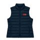 DOUDOUNE BODYWARMER FEMME RM YACHTS LOGO BRODÉE CŒUR