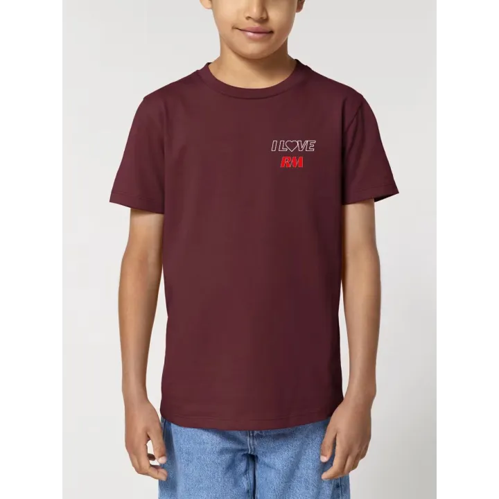 T SHIRT ENFANT I LOVE RM