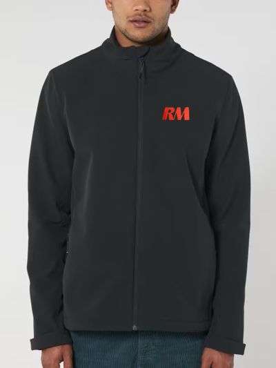 SOFTSHELL SANS CAPUCHE HOMME RM YACHTS CLASSIQUE BRODÉE CŒUR ET DOS 