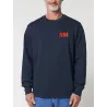 SWEAT COL ROND UNISEXE RM YACHTS CLASSIQUE BRODÉ CŒUR ET DOS
