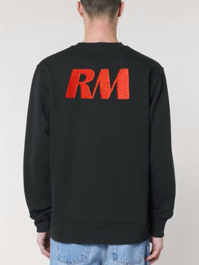 SWEAT COL ROND UNISEXE RM YACHTS CLASSIQUE BRODÉ CŒUR ET DOS